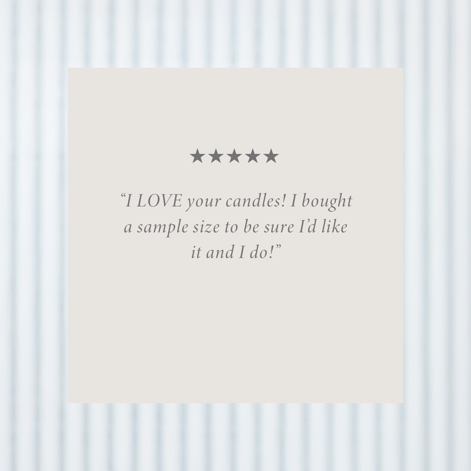 2 oz Sample Candle