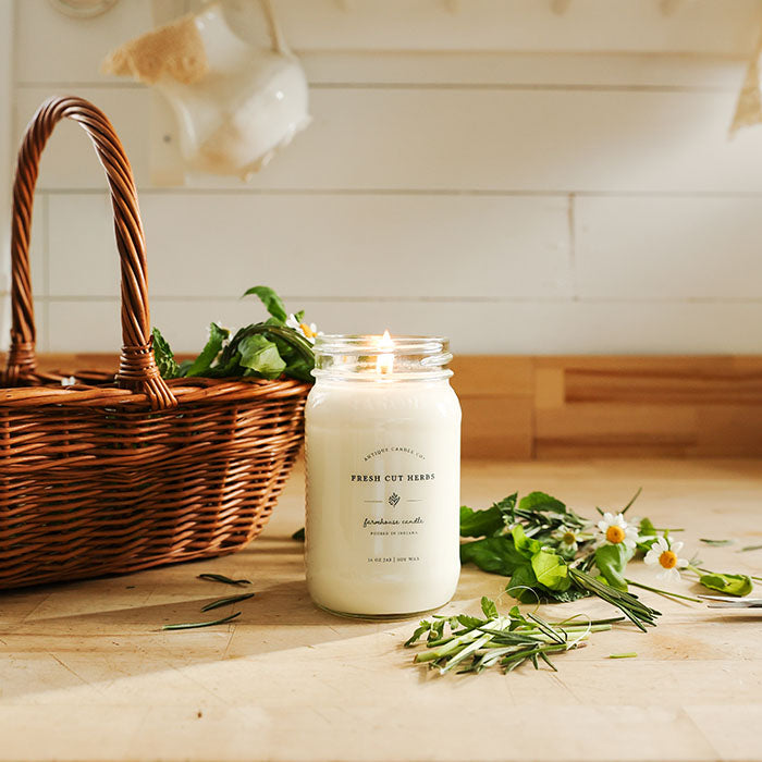 Fresh Cut Herbs 16 oz candle