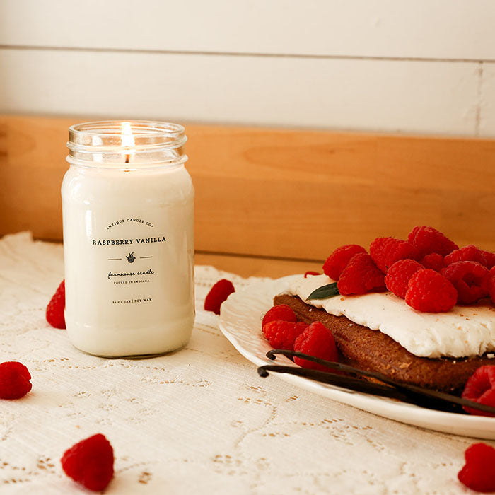 Raspberry Vanilla 16 oz candle
