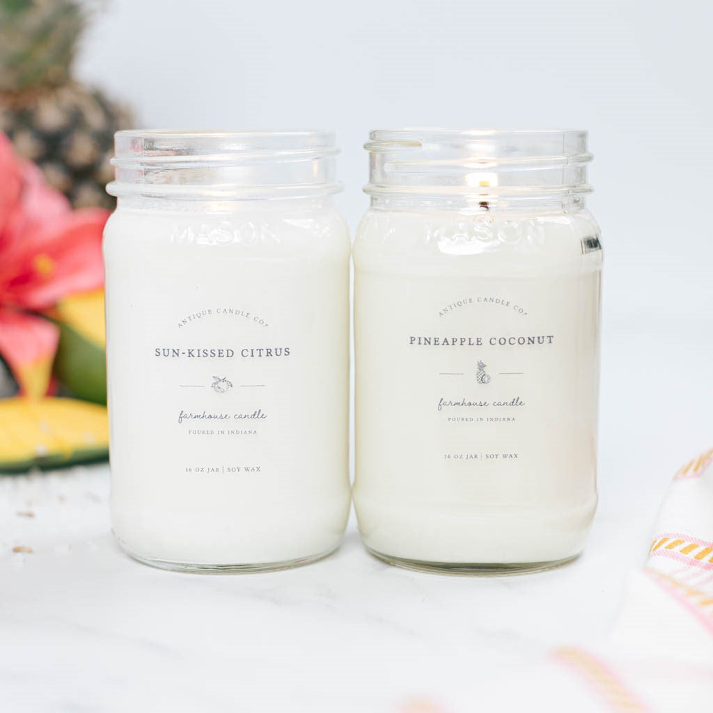 Sun-Kissed Citrus & Pineapple Coconut Bundle of Two