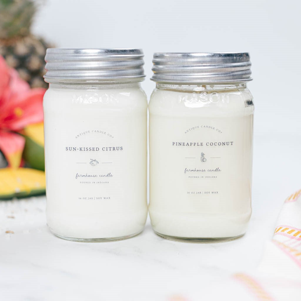 Sun-Kissed Citrus & Pineapple Coconut Bundle of Two