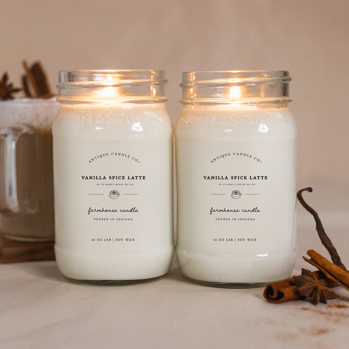 Vanilla Spice Latte by To Mimi's House We Go Bundle of Two